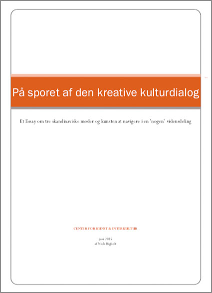På sporet af den kreative kulturdialog